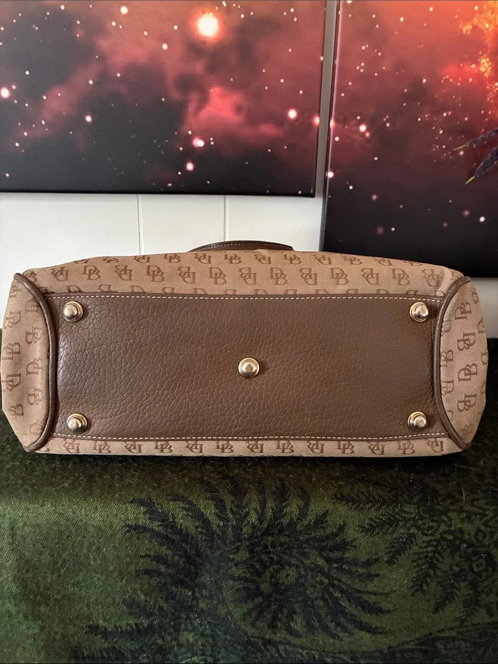 Vintage Dooney & Bourke Signature Handbag